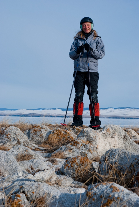 Экспедиция на коньках по льду Байкала (Бэккантри/Фрирайд, коньки, зима)