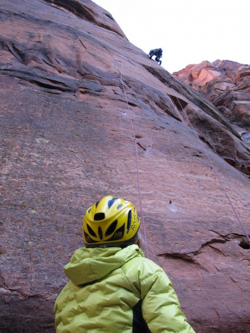 Zion Woman. Соревновательня часть на финишной прямой. (Альпинизм, zion women climbing fest)