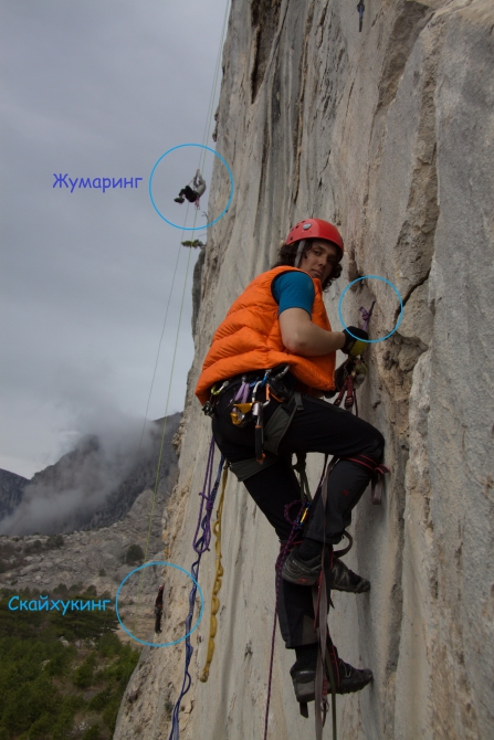 Глаза боятся, руки делают (Альпинизм, крым, grivel, нефедов, сивера, sivera team, скалолазные маршруты, зуб морчеки, морчека, интенсивный курс, "bigwall + ито")