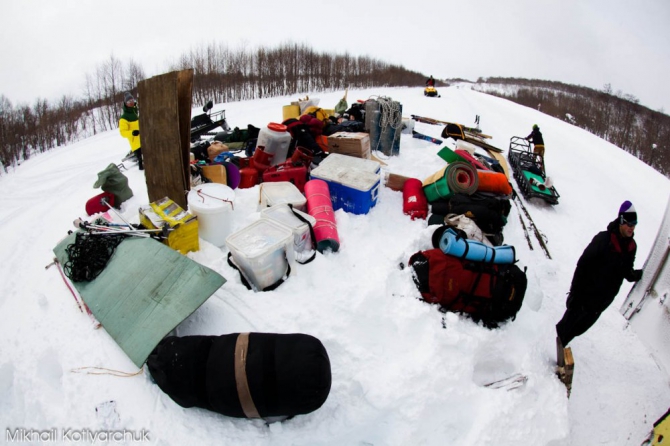 Экспедиция в безлюдные горы (Бэккантри/Фрирайд, камчатка, kamchatka freeride community, kfc, фрирайд, бэккантри)