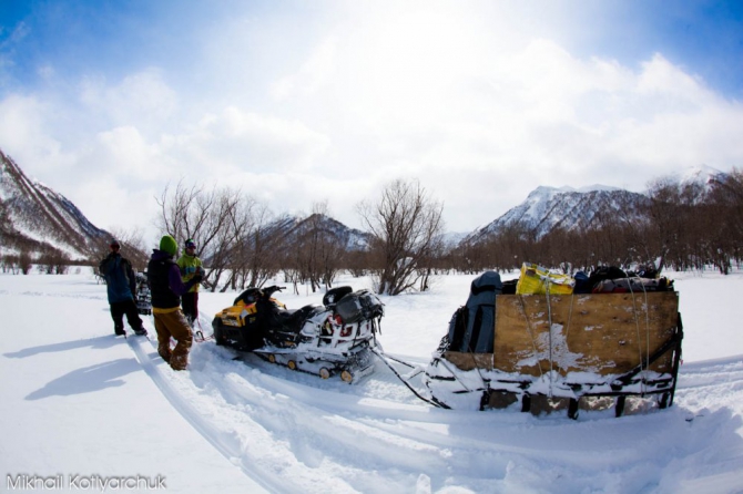 Экспедиция в безлюдные горы (Бэккантри/Фрирайд, камчатка, kamchatka freeride community, kfc, фрирайд, бэккантри)