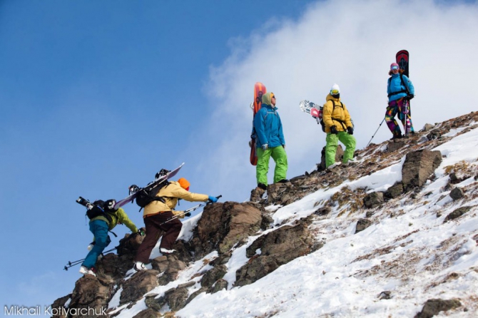 Экспедиция в безлюдные горы (Бэккантри/Фрирайд, камчатка, kamchatka freeride community, kfc, фрирайд, бэккантри)