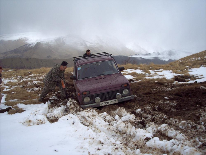 Состояние дороги к Эльбрусу с севера (Путешествия, джилы-су, сирх)