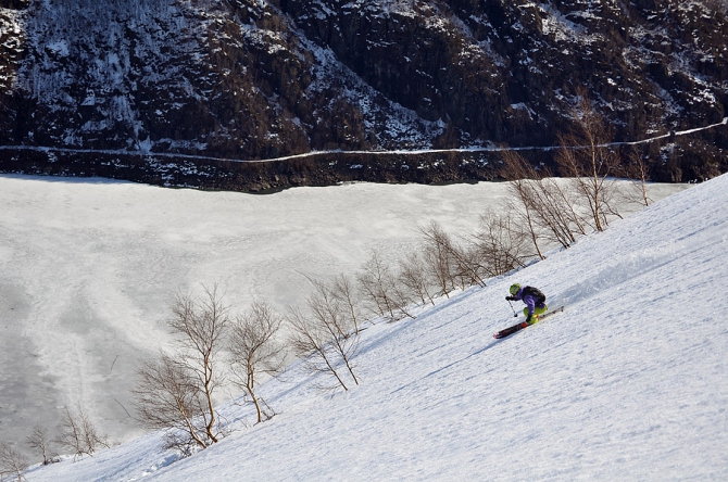 Powder Day Geographics в Норвегии. Часть II. (Бэккантри/Фрирайд, катя коровина, андрей арсеев, норвегия)