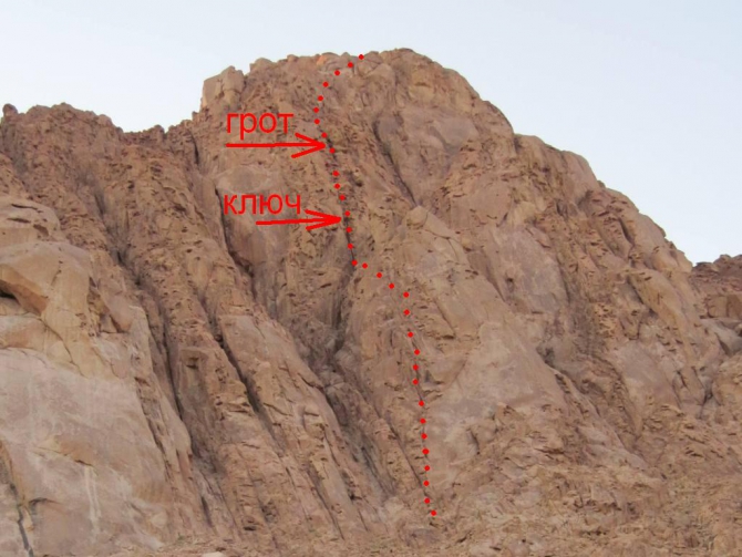 Альпинизм на Синае. Когда нет ветра. (египет, синай, санта катерина, описание маршрута)