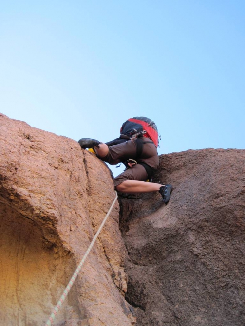 Альпинизм на Синае. Когда нет ветра. (египет, синай, санта катерина, описание маршрута)