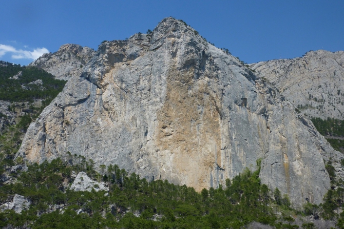 ГРАФИКА. Новый маршрут на в. Шаан-Кая от харьковчан. (Альпинизм, крым, малые горы, первопроход, полтавец)
