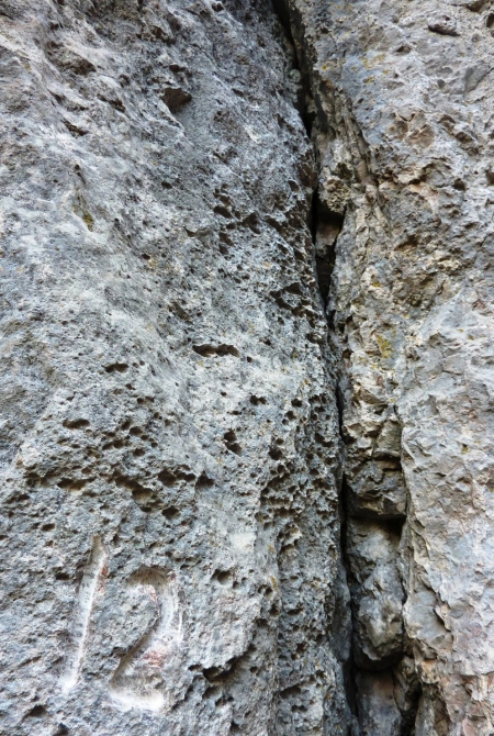 ГРАФИКА. Новый маршрут на в. Шаан-Кая от харьковчан. (Альпинизм, крым, малые горы, первопроход, полтавец)