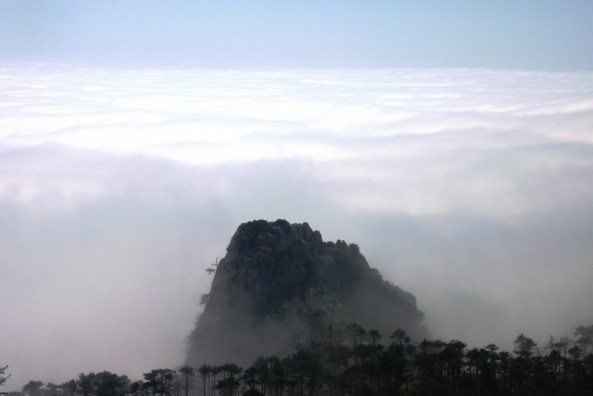 ГРАФИКА. Новый маршрут на в. Шаан-Кая от харьковчан. (Альпинизм, крым, малые горы, первопроход, полтавец)