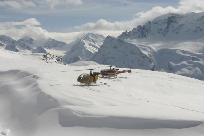 Страховая Компания оплатила  работу частных вертолетов в спас работах на Кавказе