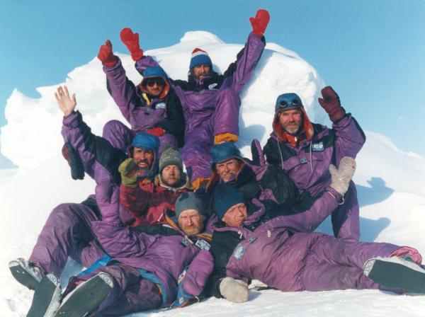 Северный полюс 18 лет назад (Путешествия, лыжи, полярная экспедиция)