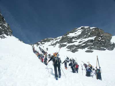 И еще немного ски-тура: Patrouille des Glaciers. (verbier, zermatt, швейцария, ски-альпинизм)