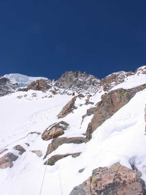 Спасательные работы на Джанги-Тау 11.03-15.03 2007. Хроника в изложении Сергея Веденина. (Альпинизм, аварии, безенги, спасработы)