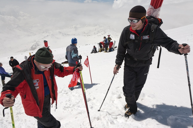 Три мушкетера и Констанция на RedFox Elbruse Race (Бэккантри/Фрирайд, redfox elbrus race)