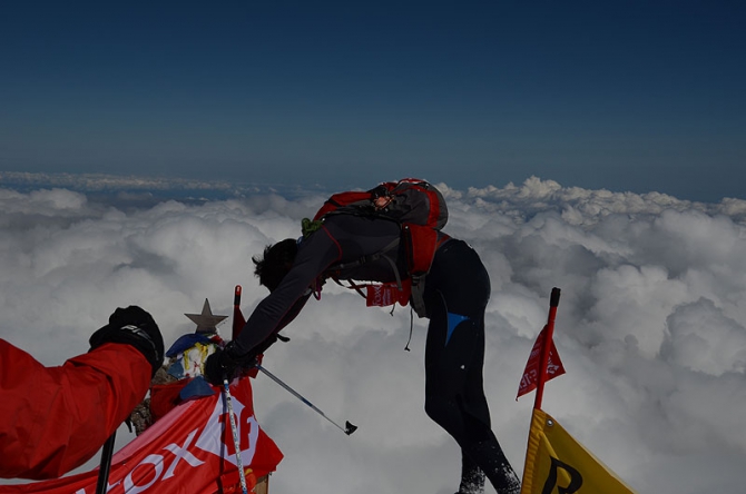 Три мушкетера и Констанция на RedFox Elbruse Race (Бэккантри/Фрирайд, redfox elbrus race)