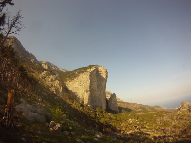 Тренировки на «Гиперборее» (Альпинизм, гиперборея, minskonsight, шаан-кая, крым)