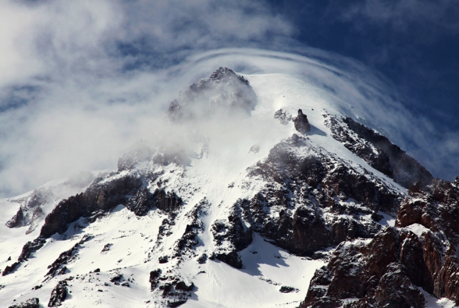 Ски-тур/ бэккантри на Казбеке (Бэккантри/Фрирайд, арчилу цинцадзе, чекулаева оксана)