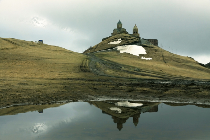 Ски-тур/ бэккантри на Казбеке (Бэккантри/Фрирайд, арчилу цинцадзе, чекулаева оксана)