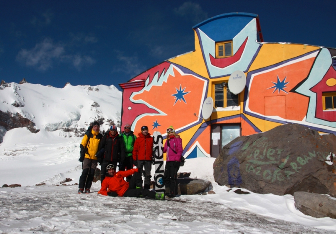 Ски-тур/ бэккантри на Казбеке (Бэккантри/Фрирайд, арчилу цинцадзе, чекулаева оксана)