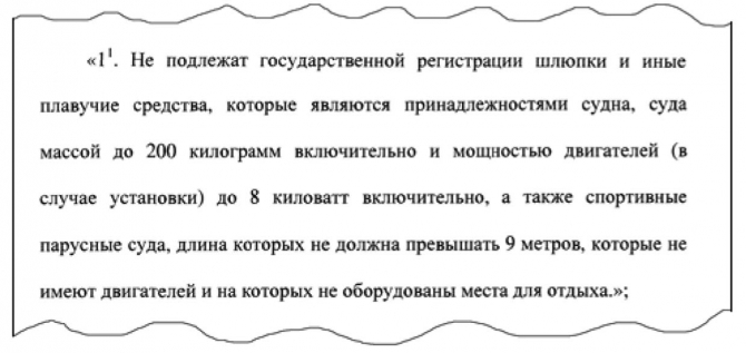 ОДНОЙ ПРОБЛЕМОЙ ТУРИЗМА СТАЛО МЕНЬШЕ (Вода, регистрация маломерных судов, вольный ветер, шойгу)
