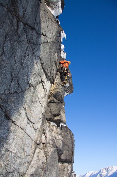 В поисках зимнего лазанья (Альпинизм, хибины, бастион вудьявра, вудъявра, вера, високосный день, headwall attack, сивера, sivera, sivera team, grivel, юкспор, скалы мгу, 2б, щель надежности, ребро жесткости, маршруты в хибинах, сотник, нефедов, романов, юшман)
