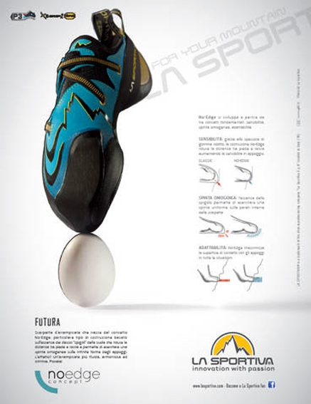 Скальные туфли Futura & «No-Edge Concept» от La Sportiva (Скалолазание, адам ондра, магазин "старт - 1" в ддс, пьетро даль пра, артём петраков, альпиндустрия - измайлово.)