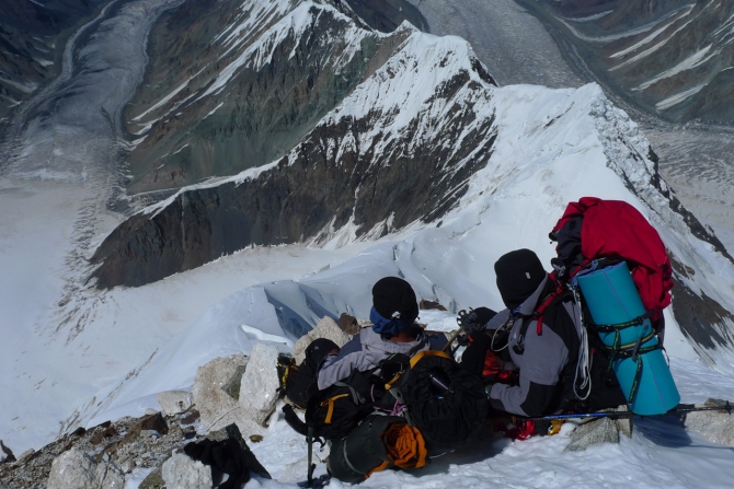 Южный Иныльчек 2010. Победа, попытка №1 (до Важи и обратно, Альпинизм, звездочка, важа пшавела, тянь-шань)