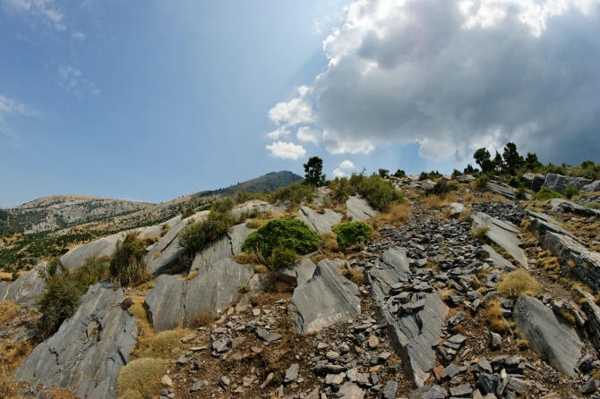 Гора Kissavos. Как легкая прогулка стала серьезным испытанием. (Горный туризм, стресс, высота)