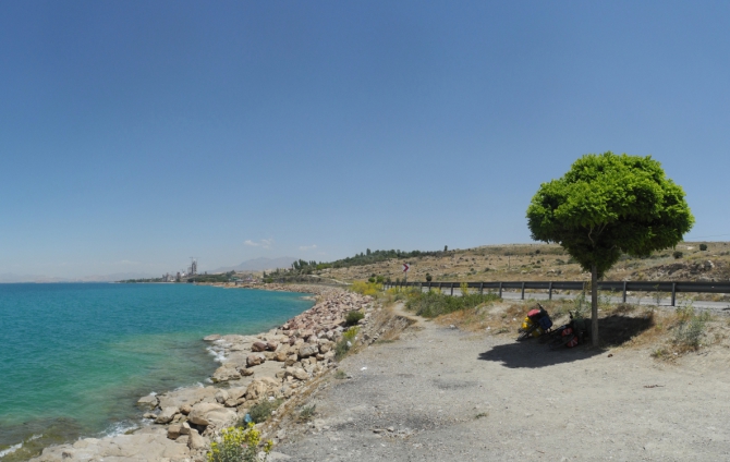 Велопоход по Турции, часть 1: озеро Ван и вулкан Сюпхан (Путешествия, турция, арарат, горы)