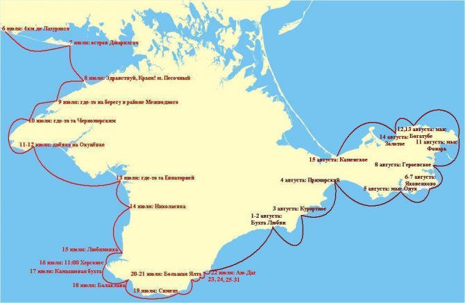 (Сию минуту...- 2) или Очередное СОЛО Фантика (Путешествия, ковчег надежды, днепр-2012)