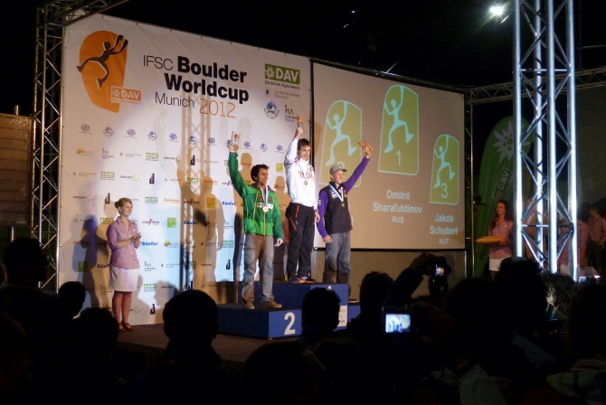Скалолазный Мюнхен. Boulder Worldсup 2012 (Скалолазание, боулдеринг, кубок мира)