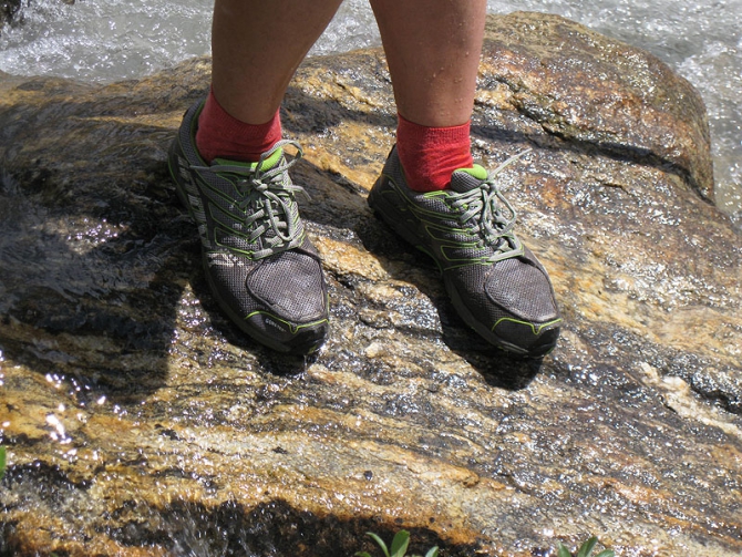 Мультигоночные кроссовки Inov-8 Roclite 275 GTX на мультигонке и в горах (подходы в горах, мультигонки)