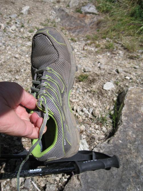 Мультигоночные кроссовки Inov-8 Roclite 275 GTX на мультигонке и в горах (подходы в горах, мультигонки)