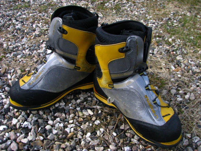 La Sportiva Spantik. Сказ о том, как ботинки по гарантии менялись (Альпинизм, спантик, брак)
