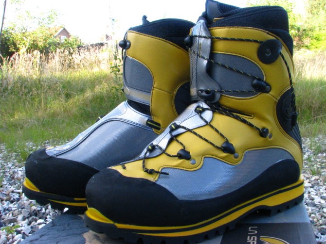 La Sportiva Spantik. Сказ о том, как ботинки по гарантии менялись (Альпинизм, спантик, брак)