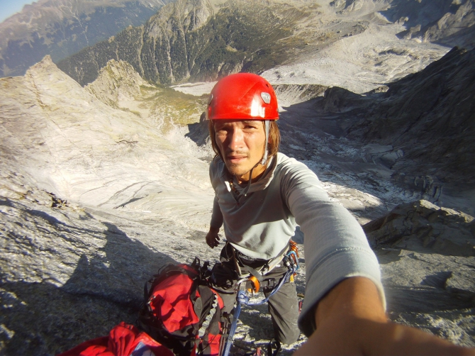 Соло на Северо-Восточную стену PIZ BADILE. (Альпинизм, odintsov, денис одинцов, пиц бадиль, solo, пиц бадиле, швейцария)