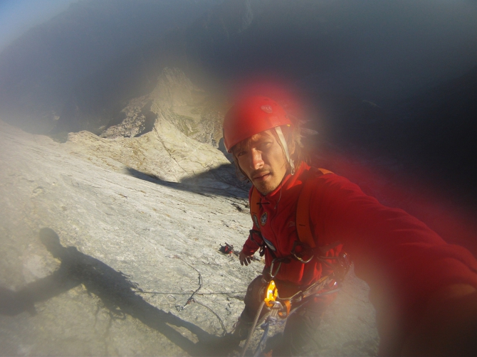 Соло на Северо-Восточную стену PIZ BADILE. (Альпинизм, odintsov, денис одинцов, пиц бадиль, solo, пиц бадиле, швейцария)