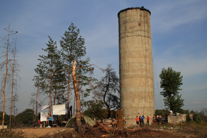 URBAN TOWER FEST 2012 или встреча друзей на Башне. (Альпинизм, red point, башня, скалолазание)