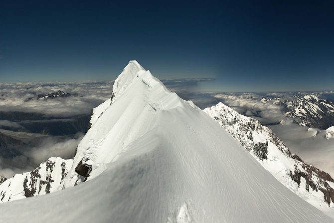 Ну почему аборигены съели Кука? (Альпинизм, новая зеландия, г. кука, аораки)