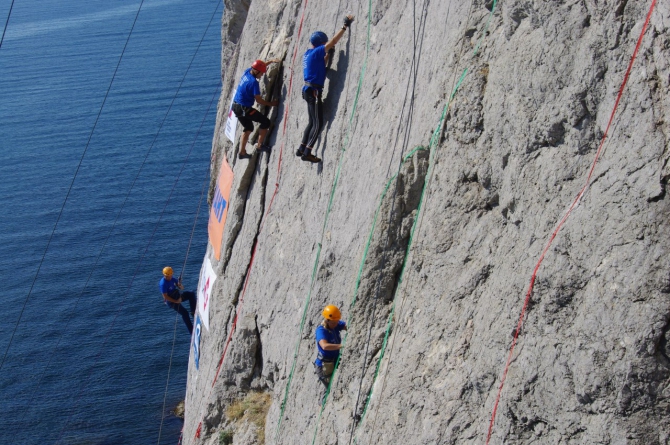 Международные соревнования ветеранов альпинизма и скалолазания в Крыму. Результаты и итоги. (Скалолазание, международные соревнования ветеранов 2012.итоги)