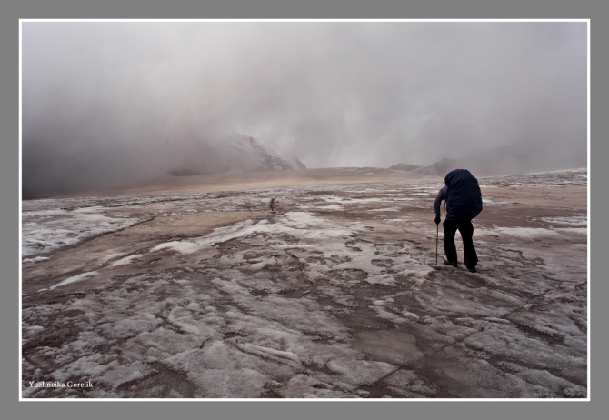 КАЗБЕК- ЭЛЬБРУС..июльский дуплет ФОТО-ВАРИАНТ отчёта (Альпинизм, альпинизм, чегет, восхождение, лиза паль, терскол, вершина, игорь комаров, иком, казбеги, дарьяльское ущелье, гергетский ледник)