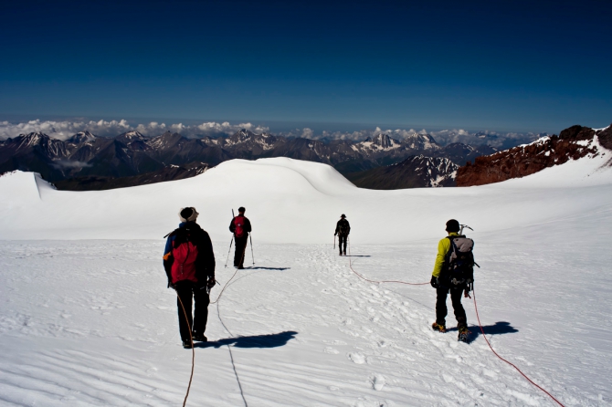 КАЗБЕК- ЭЛЬБРУС..июльский дуплет ФОТО-ВАРИАНТ отчёта (Альпинизм, альпинизм, чегет, восхождение, лиза паль, терскол, вершина, игорь комаров, иком, казбеги, дарьяльское ущелье, гергетский ледник)