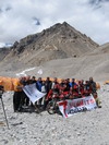 День Победы в  базовом лагере Эвереста (Альпинизм, 7 вершин, тибет, абрамов)