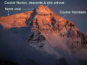 Jean-Noel Urban съедет  по кулуару Нортона! (Альпинизм, эверест, урбан, фрирайд, кулуар нортона, экспедиции)
