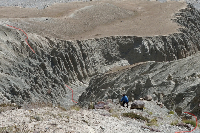 Овражинг на Сауксае или еще один вид экстремальной активности. (Альпинизм, минджар, кузгун, сауксай, пик ленина, маи)
