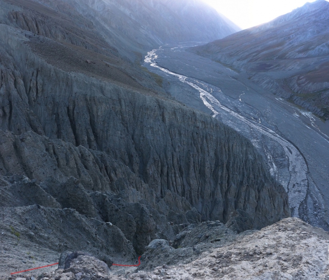 Овражинг на Сауксае или еще один вид экстремальной активности. (Альпинизм, минджар, кузгун, сауксай, пик ленина, маи)
