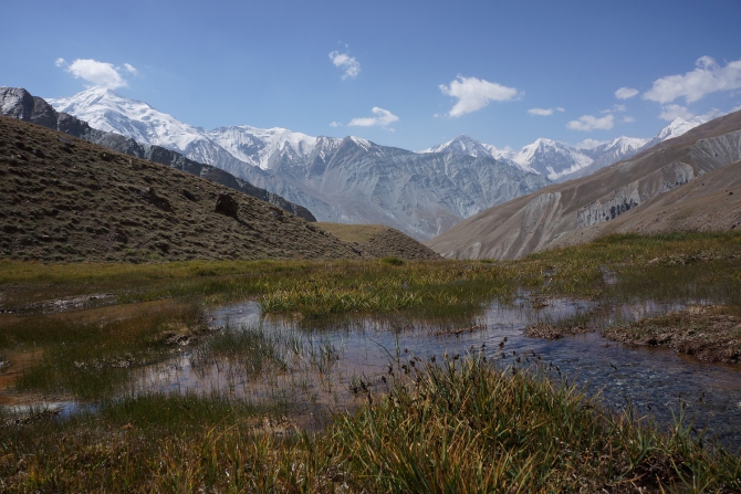 Овражинг на Сауксае или еще один вид экстремальной активности. (Альпинизм, минджар, кузгун, сауксай, пик ленина, маи)