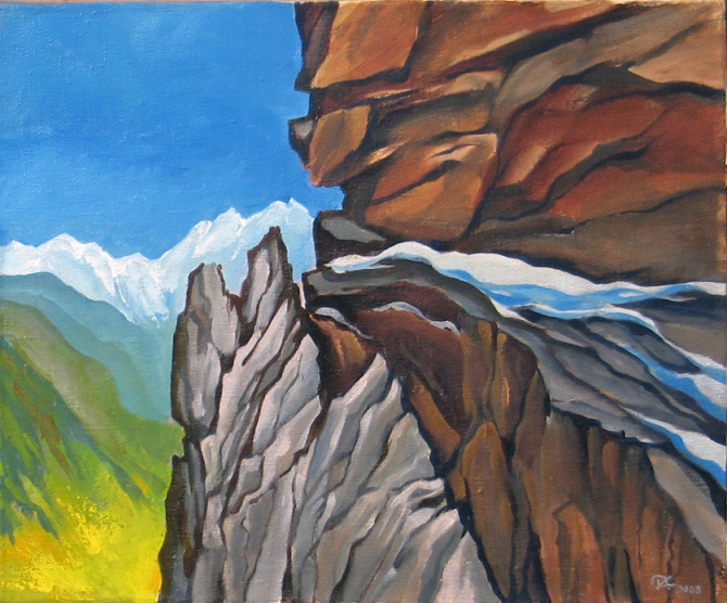 Сентиментальный страж (2012, петропавловский петр, выставка, юмор, живопись)