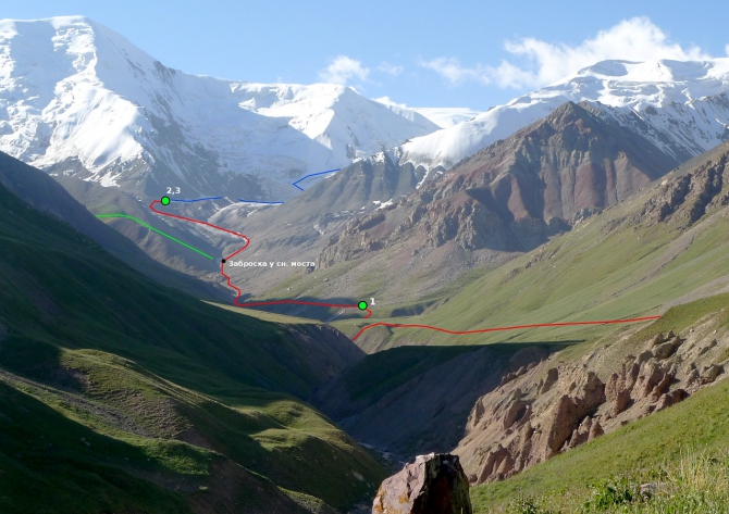 Вершины и перевалы хребта Ледяной Мыс (Альпинизм, заалайский хребет, пик обручева, пик ленина, маи)