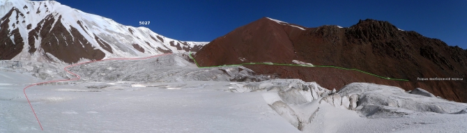 Вершины и перевалы хребта Ледяной Мыс (Альпинизм, заалайский хребет, пик обручева, пик ленина, маи)